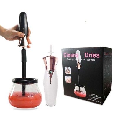 Private Label  Accepted Electronic  Automatic Makeup Brush Cleaner and Dryer Brush cleaner machine